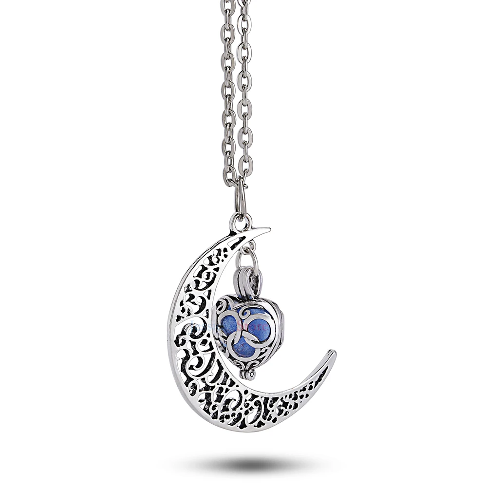 1 шт. античный серебряный цвет 8 мм лавовый камень диффузор кулон полый медальон