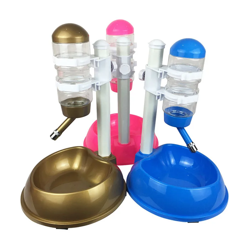 

Automatic Pet Drinker Water Feeder Dog Cat Drinking Bowl Water Bottle Liftable for Small Large Dogs Water Dispenser Pet Supplies