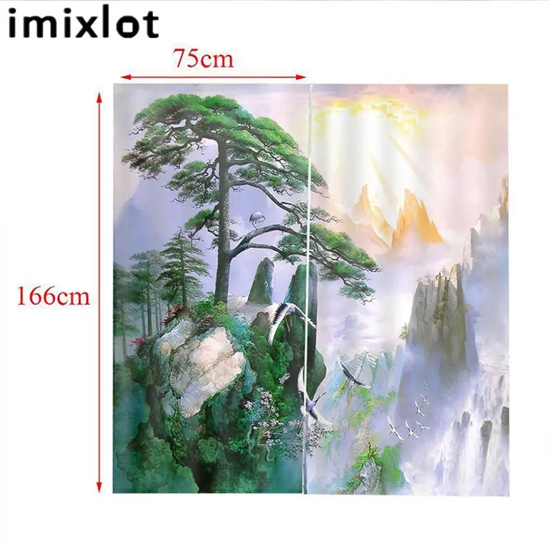 Imixlot 166*150 см, Затемненные занавески для спальни, гостиной, детской комнаты, с рисунком, занавески, оконные аксессуары