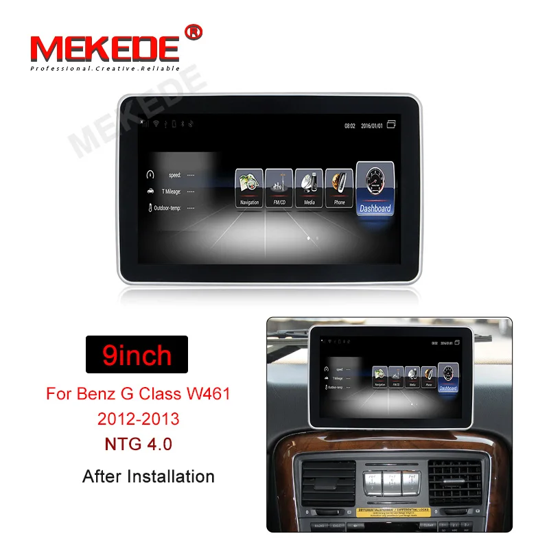 2012 2013 NTG 4.0 Mekede ANDROID автомобильный стерео gps Навигатор Радио для Mercedes Benz G Class W461 2012 2013 3 Гб ram 32 Гб rom 4G wifi BT - Цвет: 2012 2013 NTG 4.0