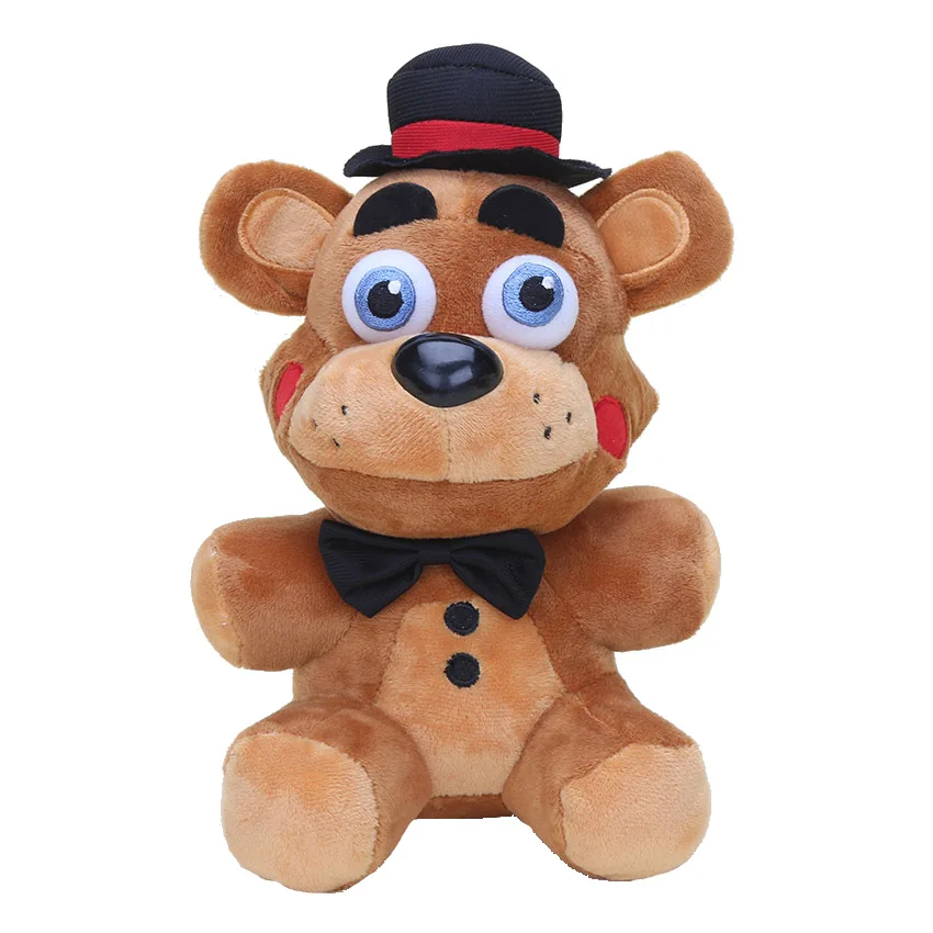 Toy Freddy Five Nights At Freddy's FNAF мягкие игрушки кошмар Foxy Mangle Весенняя ловушка Бонни Фантом Фредди Fazbear's Pizzeria Simulator подарок - Цвет: Toy Freddy