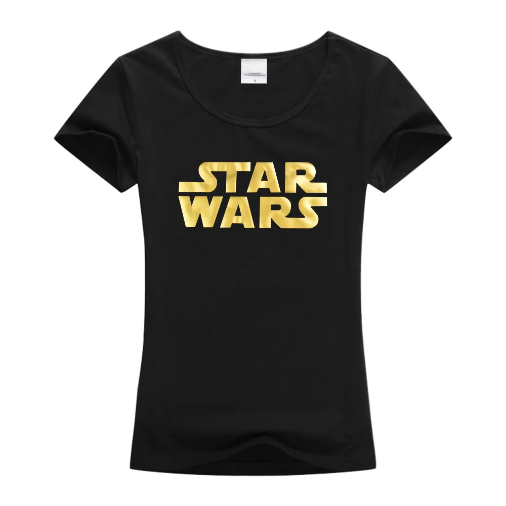 2016 женская футболка Звездные войны Пробуждение силы Повседневная рубашка модная