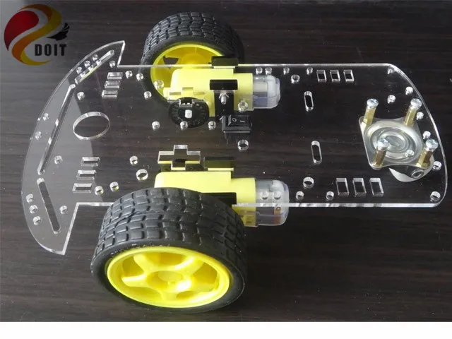 Arduino умный автомобиль робот шасси с кодером скорости DIY RC игрушка дистанционное