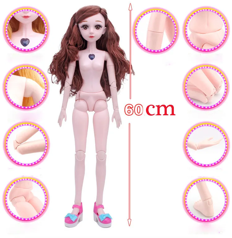 TAORISFUN 60 см Bjd куклы большой Peluca парик Рапунцель Peruca игрушка &quotРапунцель&quot для