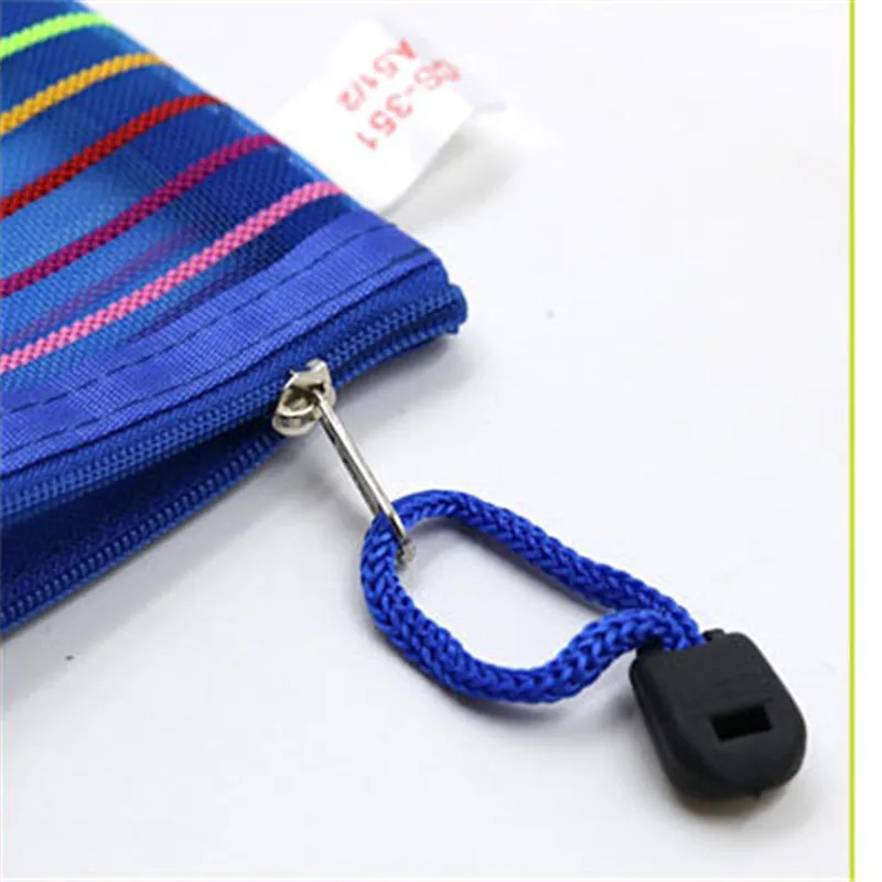 

Portable Rainbow Color Cosmetic Bag Fashion Zipper Travel Make Up Bag Letter Makeup Case Pouch Toiletry Organizer Holder