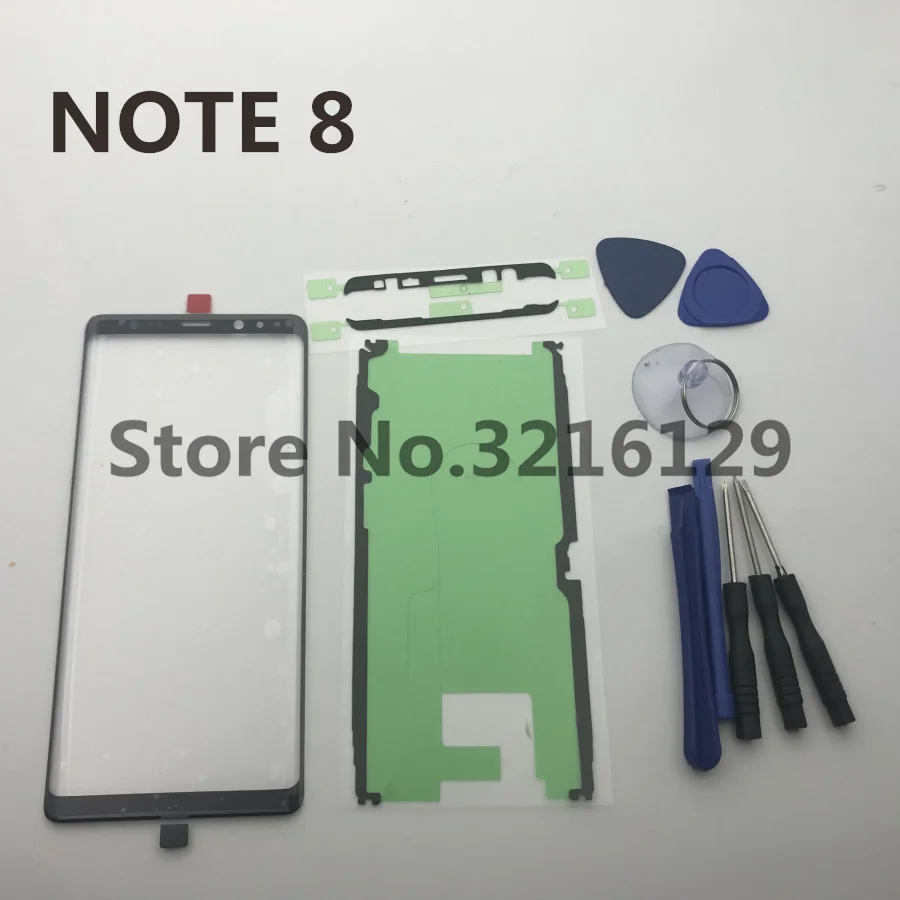 Оригинальный Новый Внешний стеклянный объектив Note8 сменный сенсорный экран для