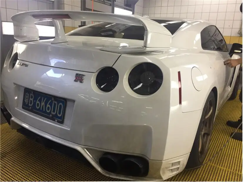 Автомобильный Стайлинг Головной фонарь для Nissan GTR фара 2007~ 2014y Taillamp для GTR задний фонарь светодиодный GT-R R35 TailLamp задний фонарь