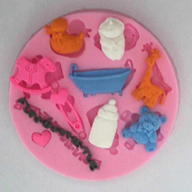 Новая детская мини форма для ванны Сахарная паста украшения мастики|fondant