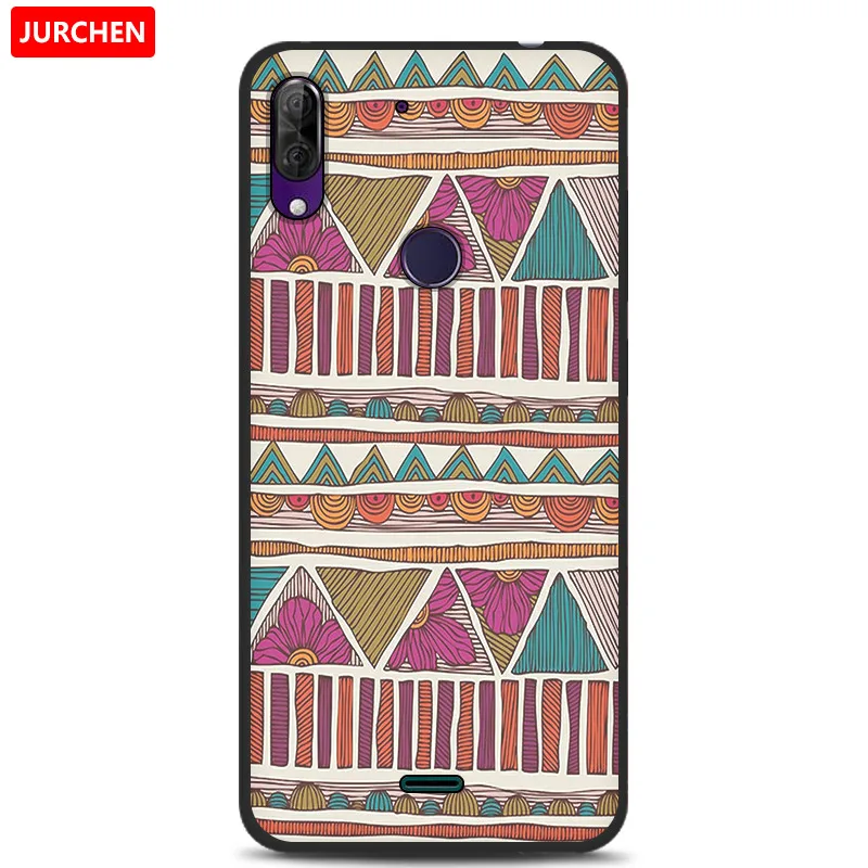 49 Jurchen TPU мягкий чехол для Wiko View 2 Plus чехол для телефона с милым мультяшным принтом силиконовый чехол для Wiko View 2 Plus Coque View 2 Plus - Цвет: 49