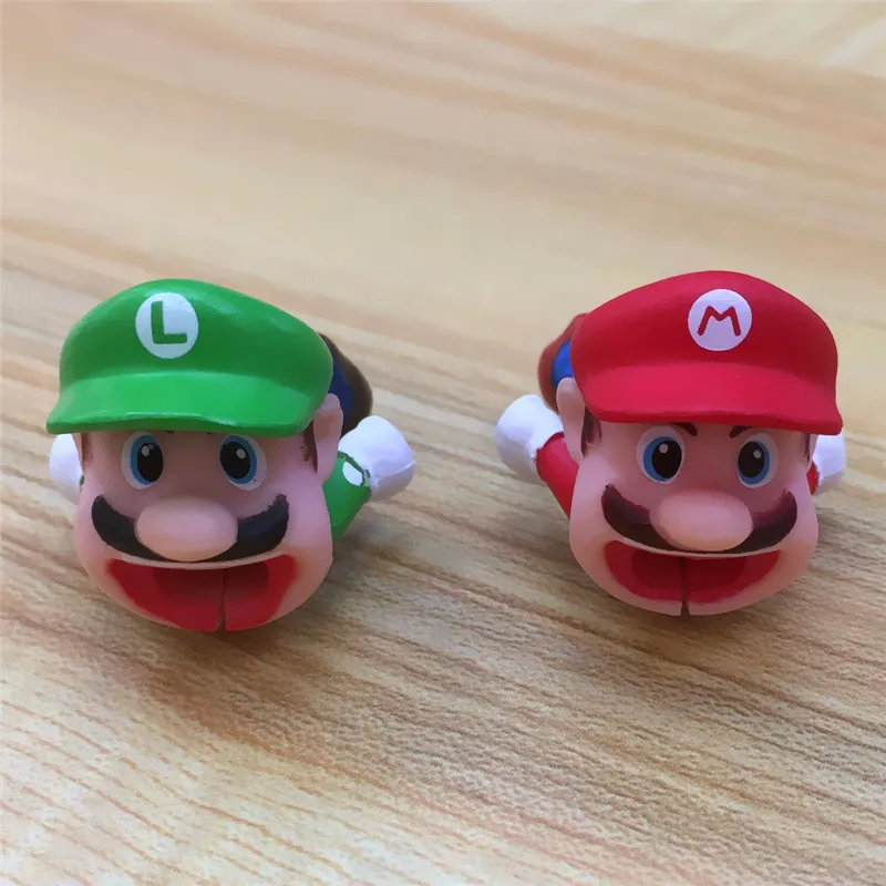 SIANCS 1 шт. Супер Марио мультфильм защита для кабеля "укус" для iphone usb кабель Милая модель анти-разрыв протектор Организатор winder