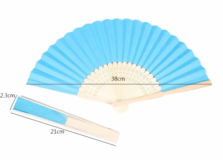 Многоцветный Китайский Японский Женский Шелковый веер свадебные сувениры и