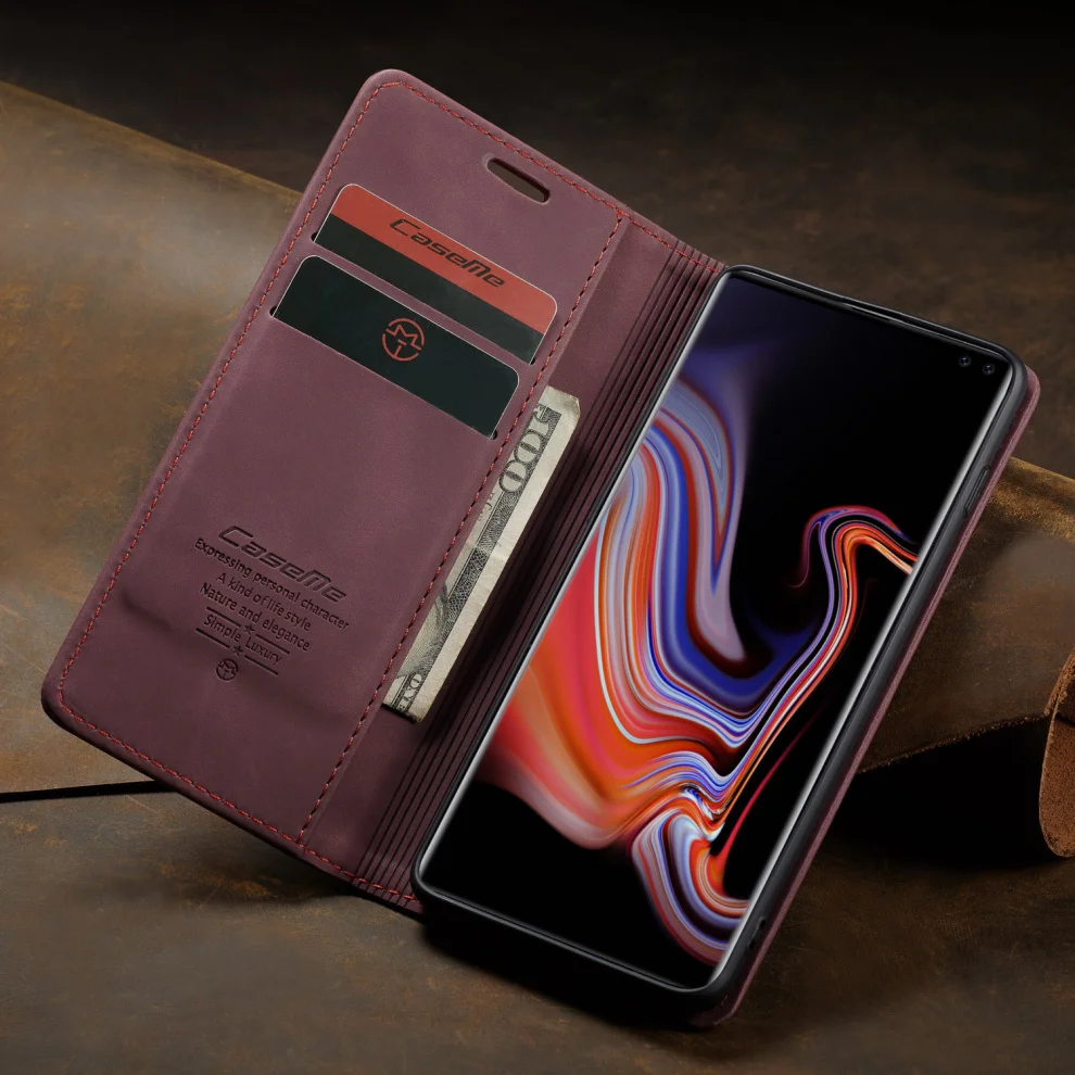 Винтажный кожаный чехол для samsung Galaxy S10, S9, S8 Plus, S7 Edge, S10E, роскошный магнит, авто флип, чехол-бумажник, чехол для samsung S10, 5G