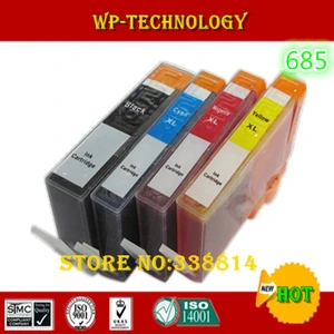 Compatible cartridge suit for Hp685  , Ink cartridges suit for HP 4615 5525 3525 6525 4625 , with Chip ,full ink
