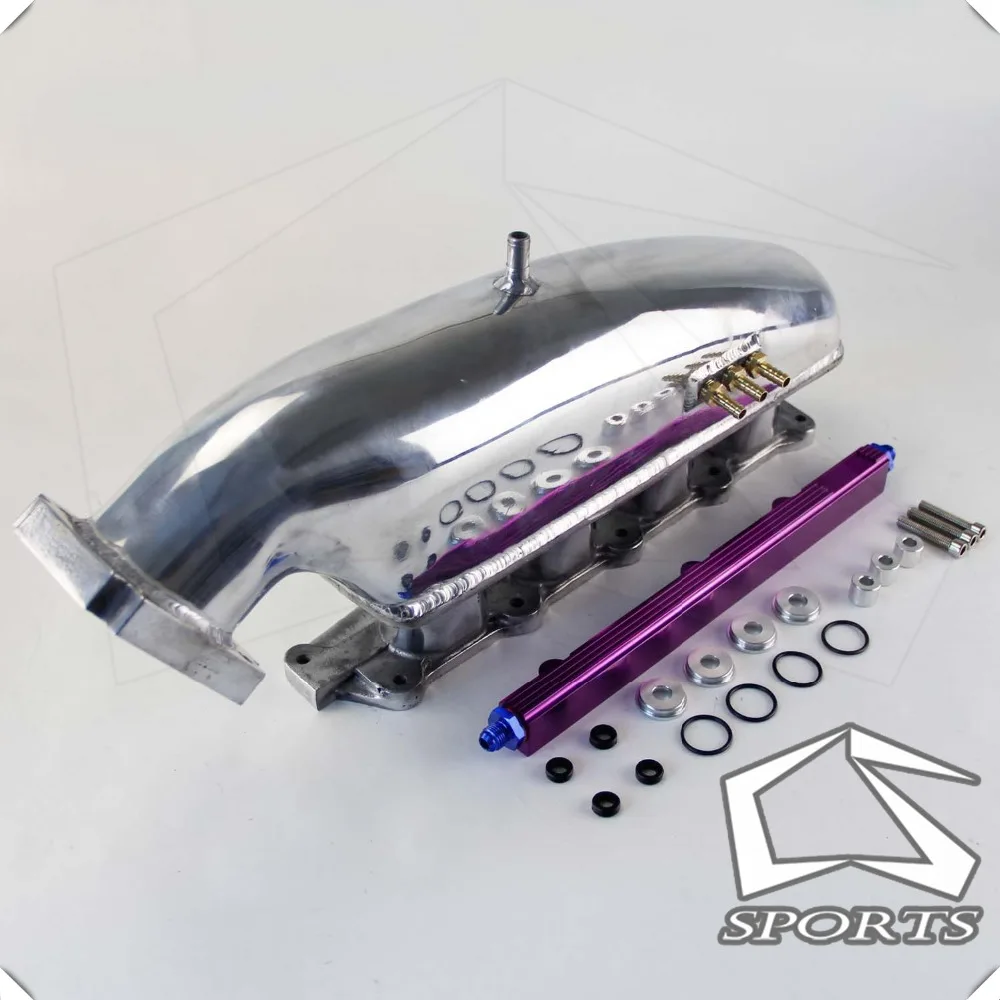 Сплав впускной коллектор + Топливная рейка подходит для M * itsubishi CE9A EVO 1 2 3 4G63 92