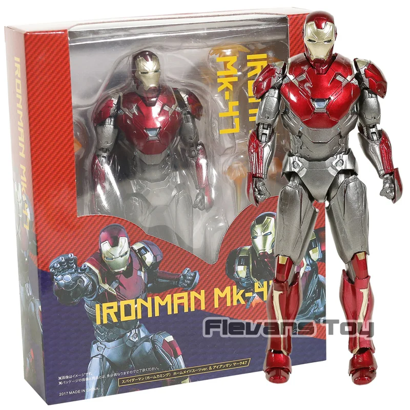 S. H. Figuarts Мстители Железный человек МК 47 Mark XLVII ПВХ фигурка модель игрушки Supe |