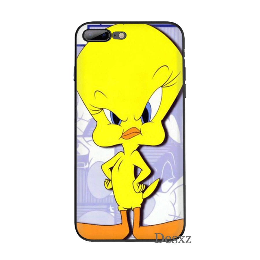 B3 Мобильный чехол для телефона для iPhone 11 Pro XR X XS Max iPhone 6 6S 7 8 Plus 5 5S SE чехол мультяшная Твити птица пиолин чехол - Цвет: B3