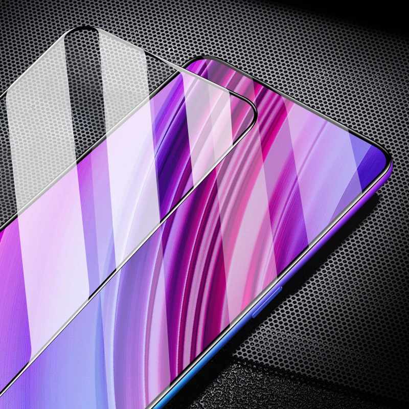 Полностью клеящееся закаленное стекло с полным покрытием для OPPO Realme X Защитная