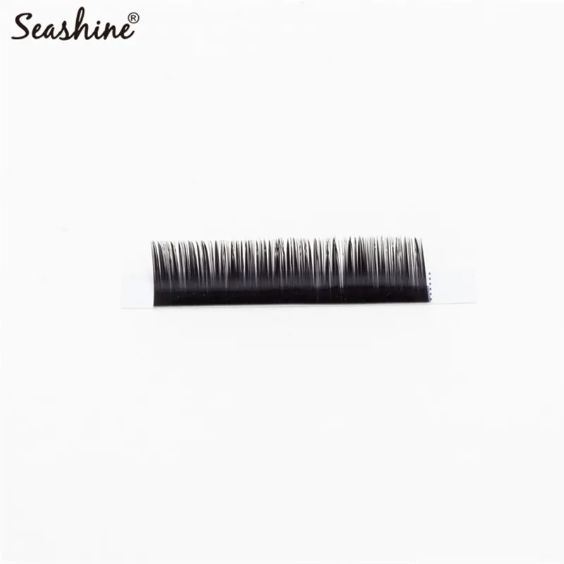 Ресницы Накладные Seashine синтетические L curl 8-15 мм индивидуальные мягкие для