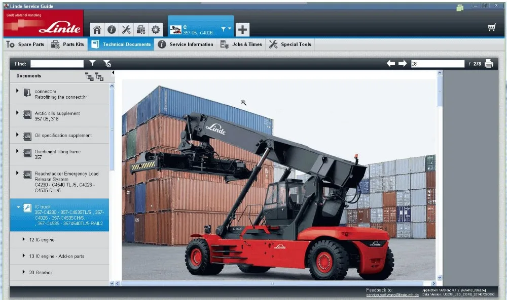 Новое сервисное руководство Linde LSG 5.2.2 [2017] + Pathfinder 2018 Doctor v2.01.05 разблокированный