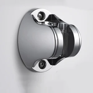 Настенный кронштейн для душа с винтами для ручной душевой головки, угловой регулируемый держатель для душа, основание для ванной, хром