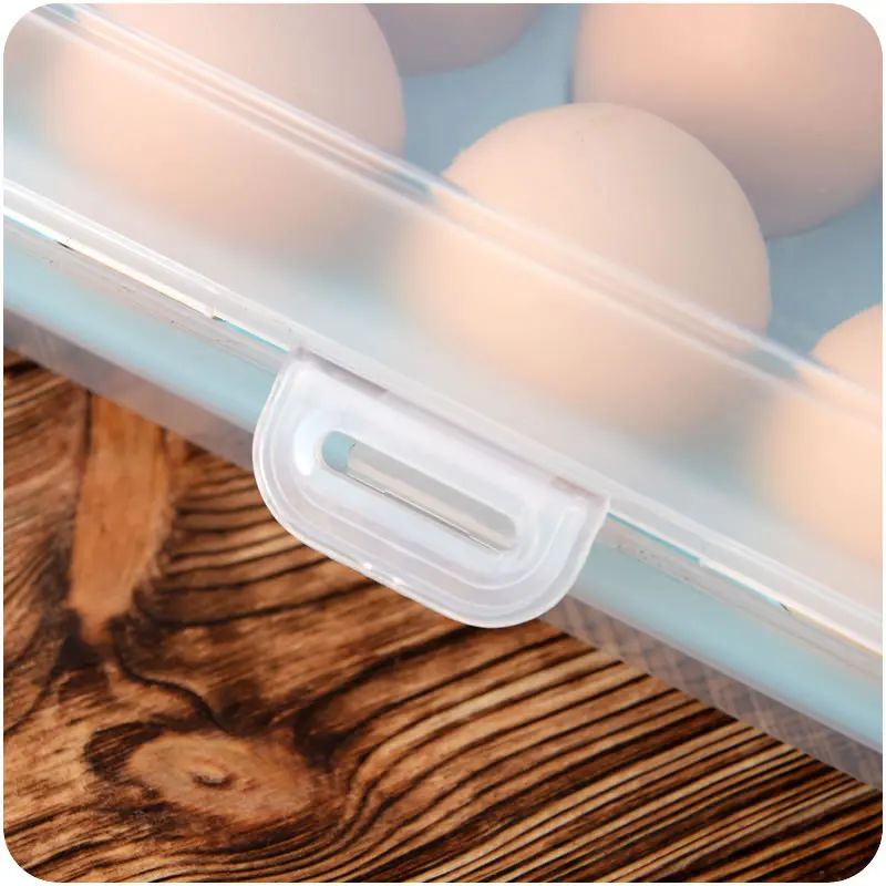 1 PC15 сетка яйцо анти столкновения коробка для хранения пищевой PP холодильник Crisper