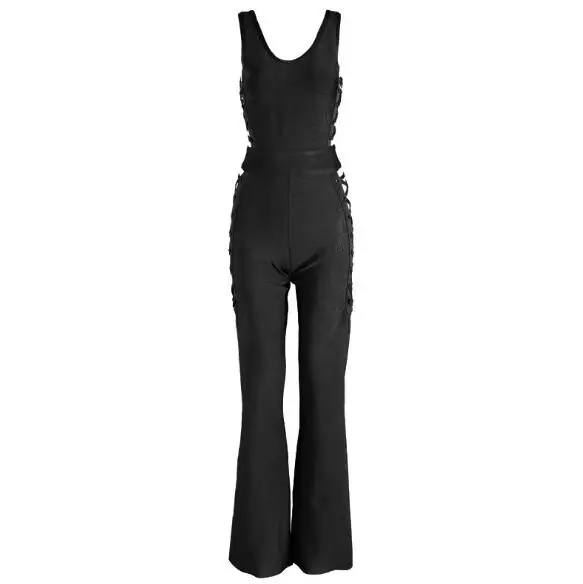 Наивысшего качества пикантные bodycon Узелок Полная длина на низком партия Паб Леди