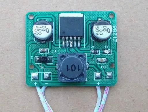 Бесплатная доставка! 1 шт. SMD LM2576/DC поворотный модуль регулятора постоянного тока 5