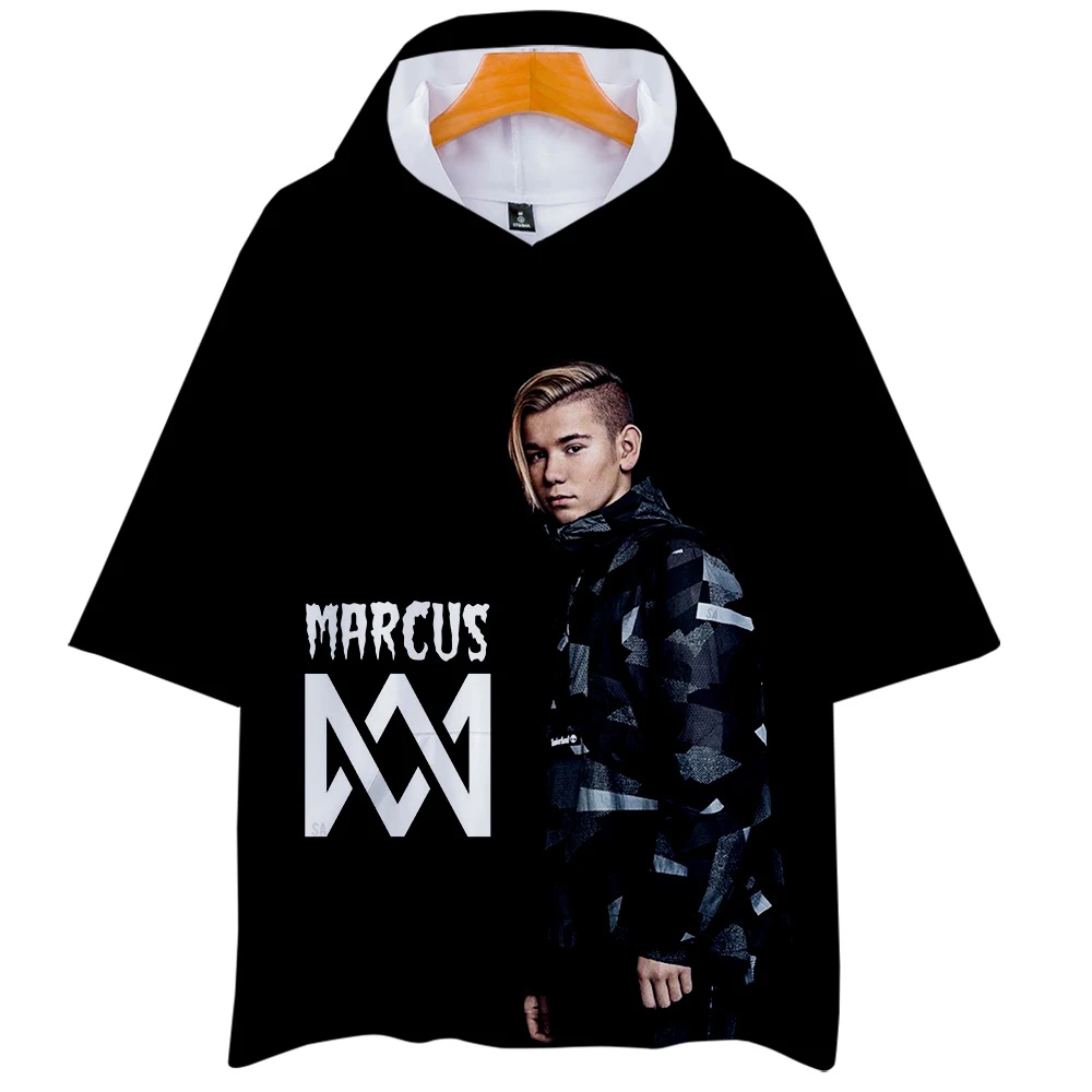 Marcus & Martinus 3D печатных с капюшоном и изображением героев мультфильмов для