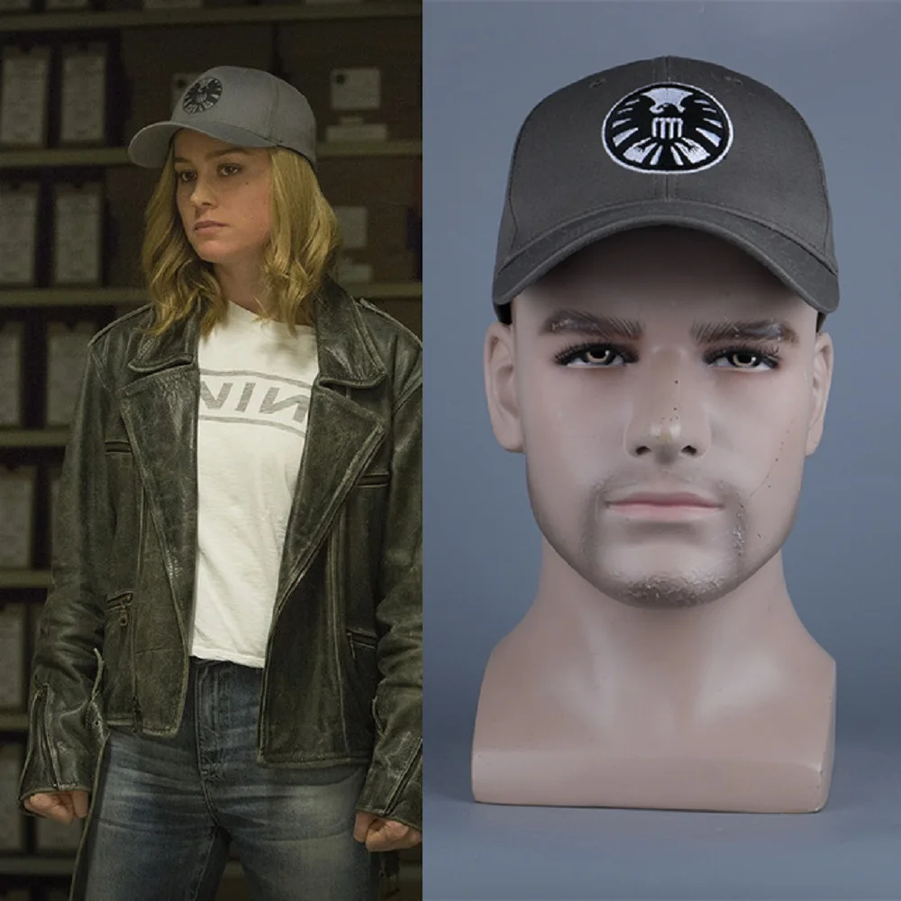 Новые кепки Captain Carol Danvers унисекс регулируемая шляпа от солнца в стиле хип хоп Snapback