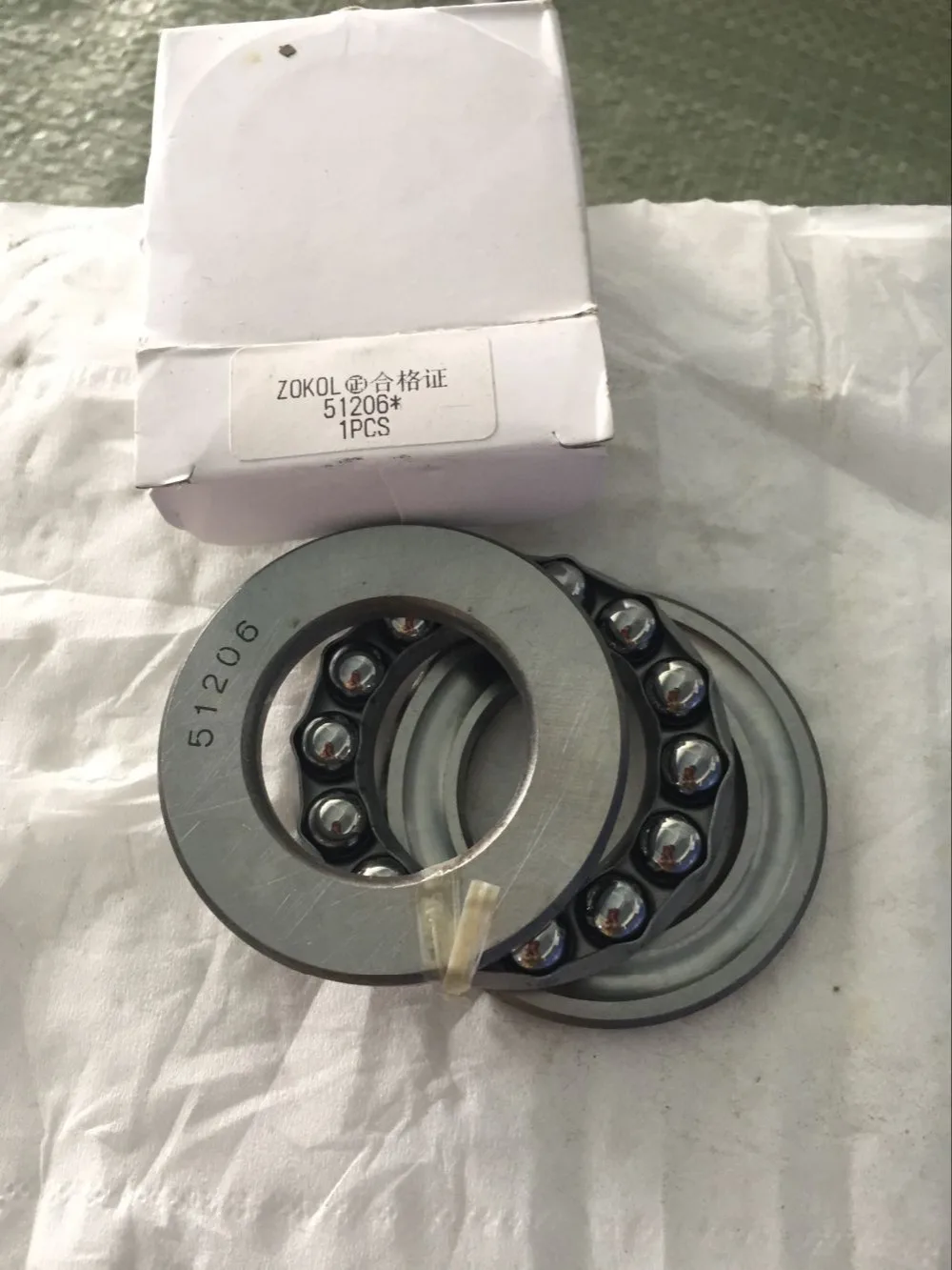 1 шт. 51206 модель 30*52*16 осевой шаровой Упорный подшипник 30 мм x 52 16 мм|bearing 30mm|bearing