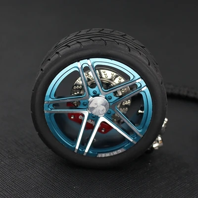 A BLUE Роскошный брелок для автомобиля, подвесной аксессуар, зеркало заднего вида, подвеска для украшения интерьера автомобиля на авто, может использоваться в качестве аромата сиденья - Название цвета: A BLUE