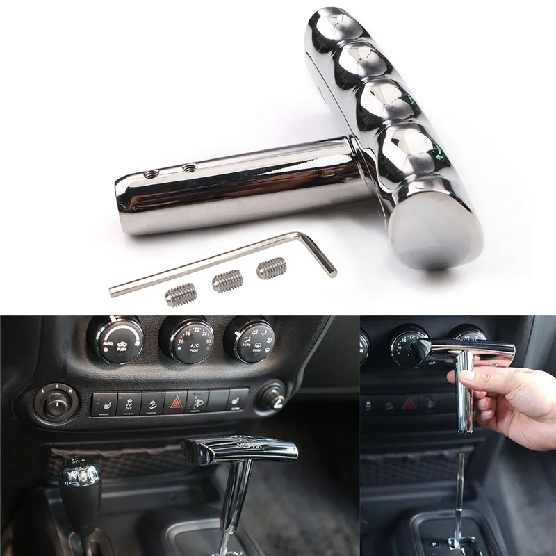 Ручка переключения передач из цинкового сплава для Jeep Wrangler Liberty Compass Dodge Ram caliber Challenger, Chrysler 300
