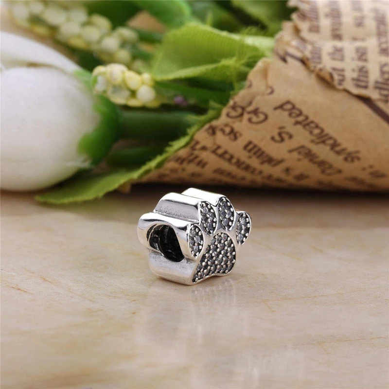 Fit Original Pandora Bracelet Cubic Zircon Bangles Cute Charms Crystal Beads for Jewelry Making Claw Anime Bead Graduation Gifts