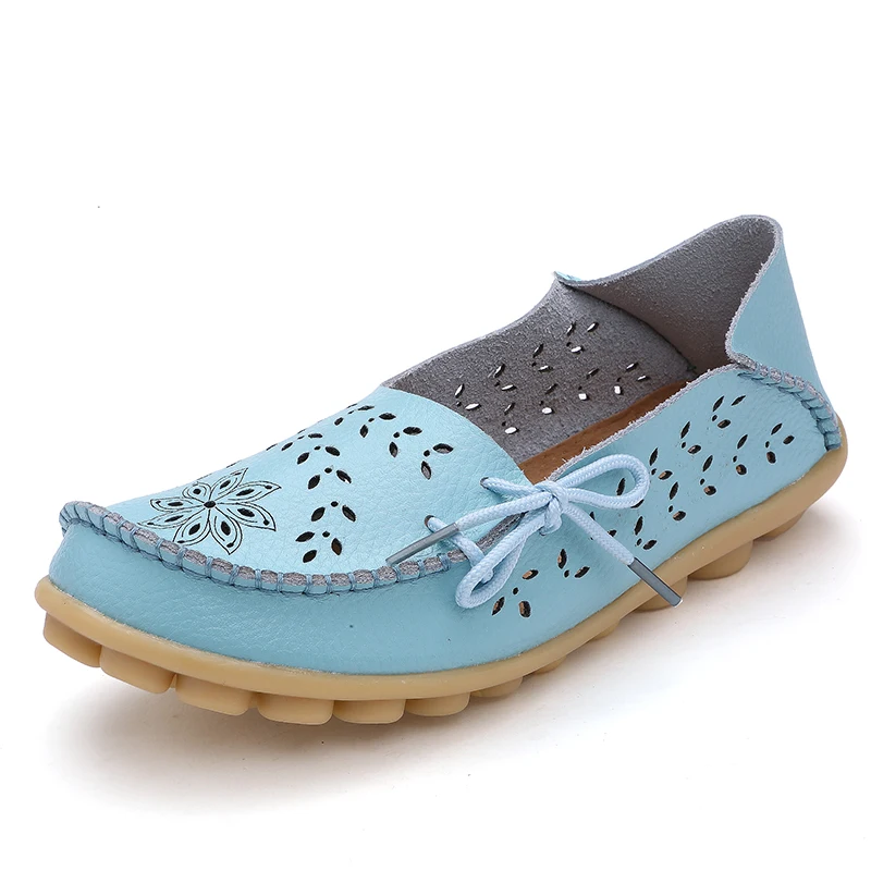 Женские туфли на плоской подошве из натуральной кожи Размеры 35 44|shoes genuine leather|single