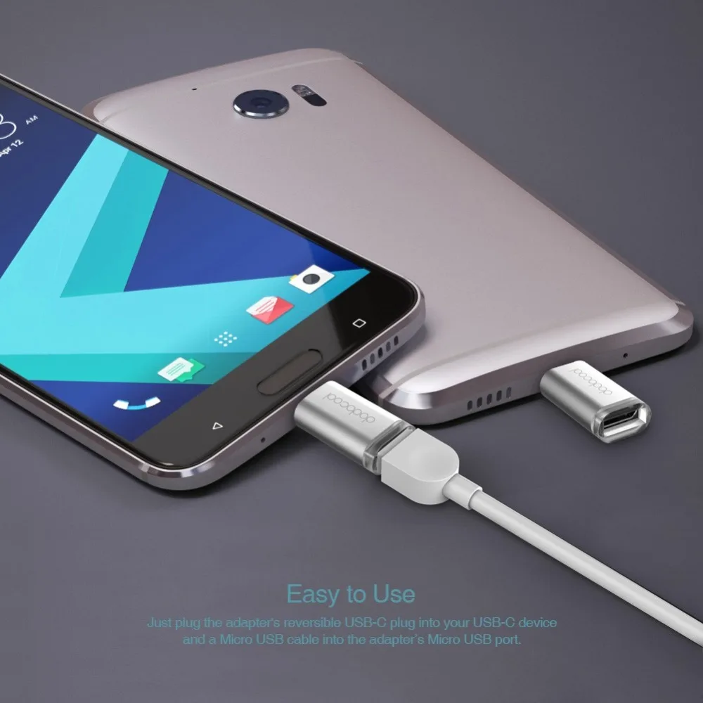 Usb type C к Micro USB адаптер конвертер Разъем для телефона Apple MacBook/ChromeBook Pixel/Nexus 5X/Nexus