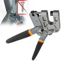 new 1pcs 10 inch tpr handle stud crimper plaster board drywall tool for fastening metal studs