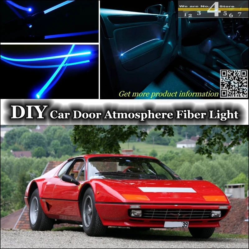 Внутренняя настройка окружающего освещения атмосферная оптоволоконная лента s