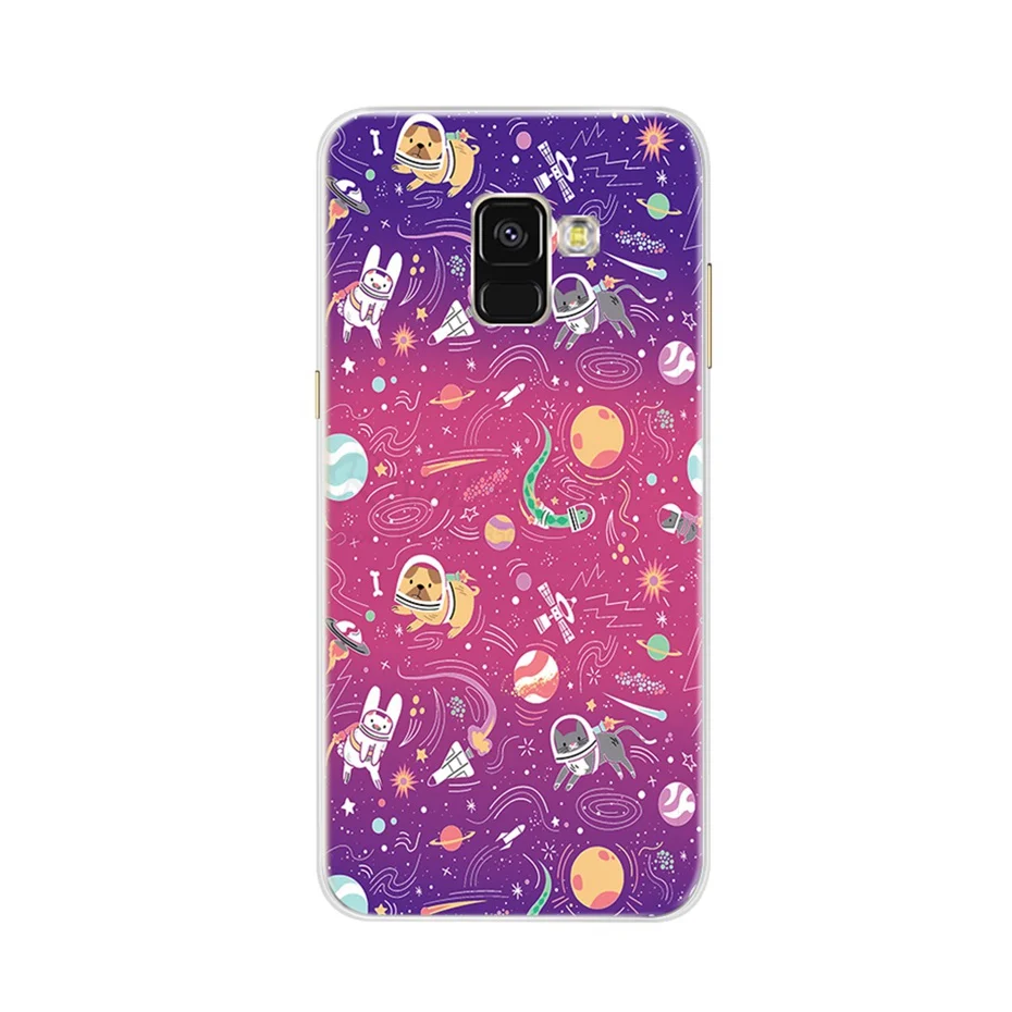 Для samsung Galaxy A8 Чехол samsung A8 Plus A730F силиконовый мягкий ТПУ чехол для телефона для Galaxy A8 A 8 A530 Hoesje