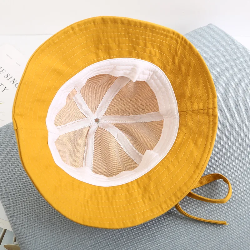 Новинка 2019 детская Милая шляпа с бантом в рыбацком стиле принцессы для девочек