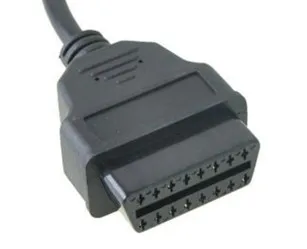 Для Nissan 14 Pin 14Pin папа к OBD OBD2 OBDII DLC 16 женский автомобильный диагностический адаптер