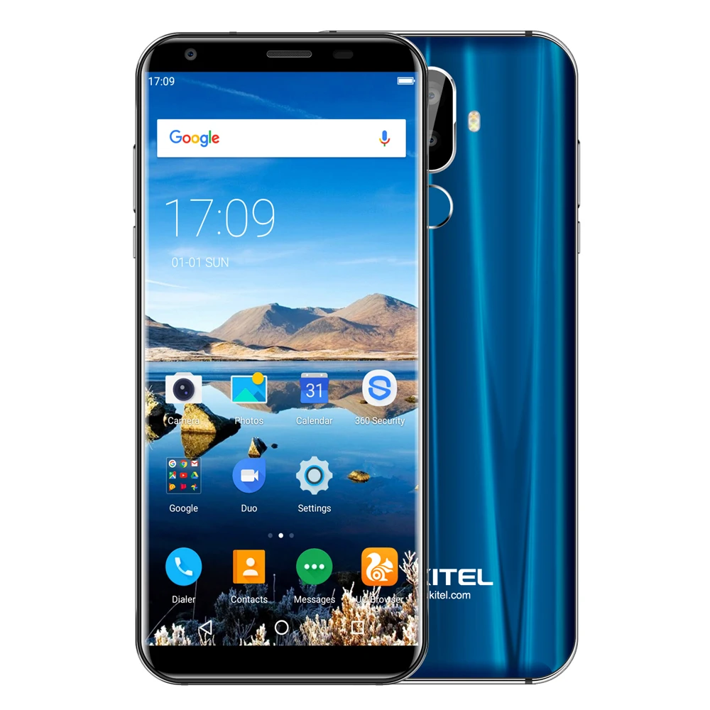 OUKITEL K5 смартфон 4G Android 7 0 QuadCore 2 ГБ Оперативная память 16 Встроенная 5 дюймов 1 ГГц 4000