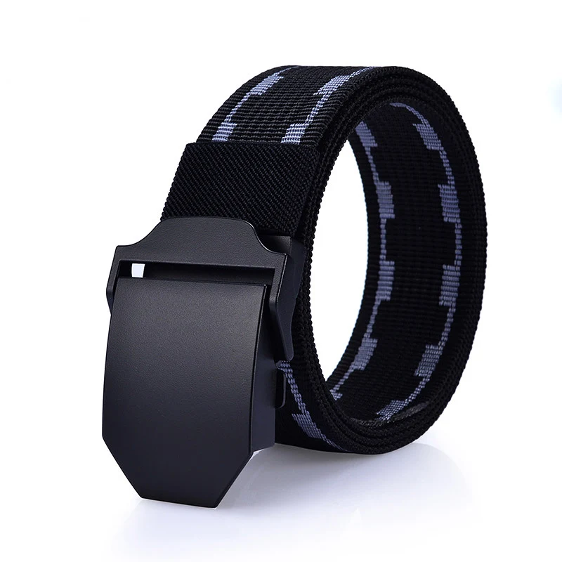 Ремень брезентовый мужской унисекс с металлическими пряжками|military nylon belt|nylon beltmens