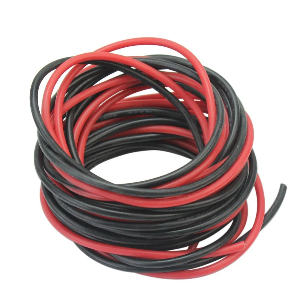 ALLiSHOP гибкий 24 Калибр AWG силиконовый резиновый провод кабель термостойкий #