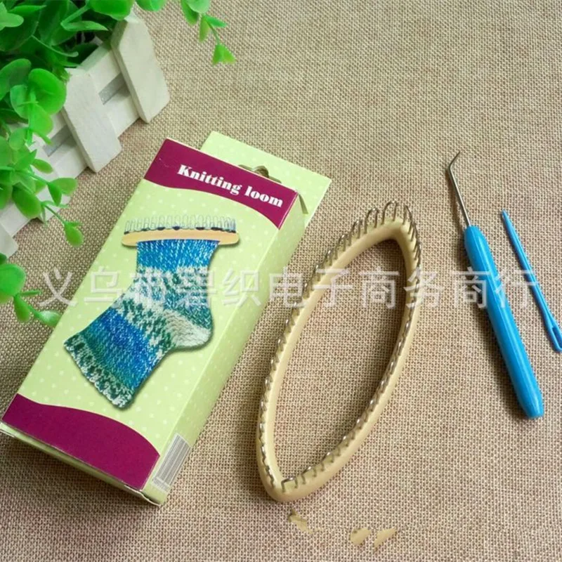 Колышки для носков шерстяная пряжа вязальный станок DIY ремесло деревянные инструменты для плетения носков шарф шляпа ткацкая игла швейный инструмент для вязания