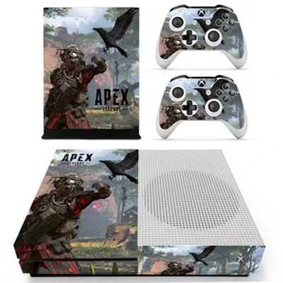 YS-xboxoneS-2038 Новые игры APEX легенды кожи наклеивающиеся Переводные картинки для детей Xbox One S консоли Пульты ДУ для игровых приставок виниловые наклейки защитная крышка - Цвет: YS-xboxoneS-2038