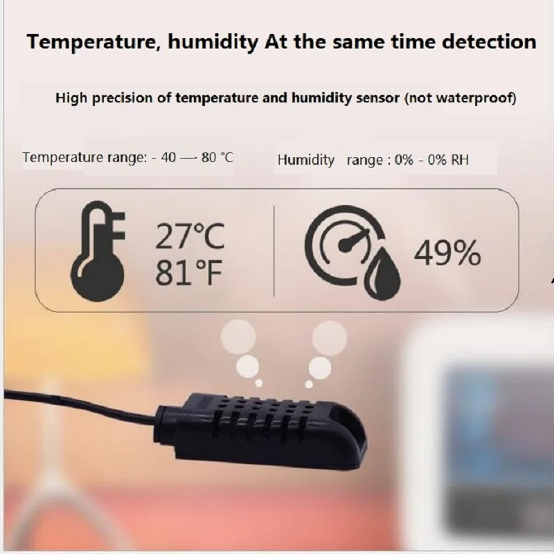 Sonoff TH10A/2200 Вт контроль температуры и влажности WiFi умный переключатель контроллер