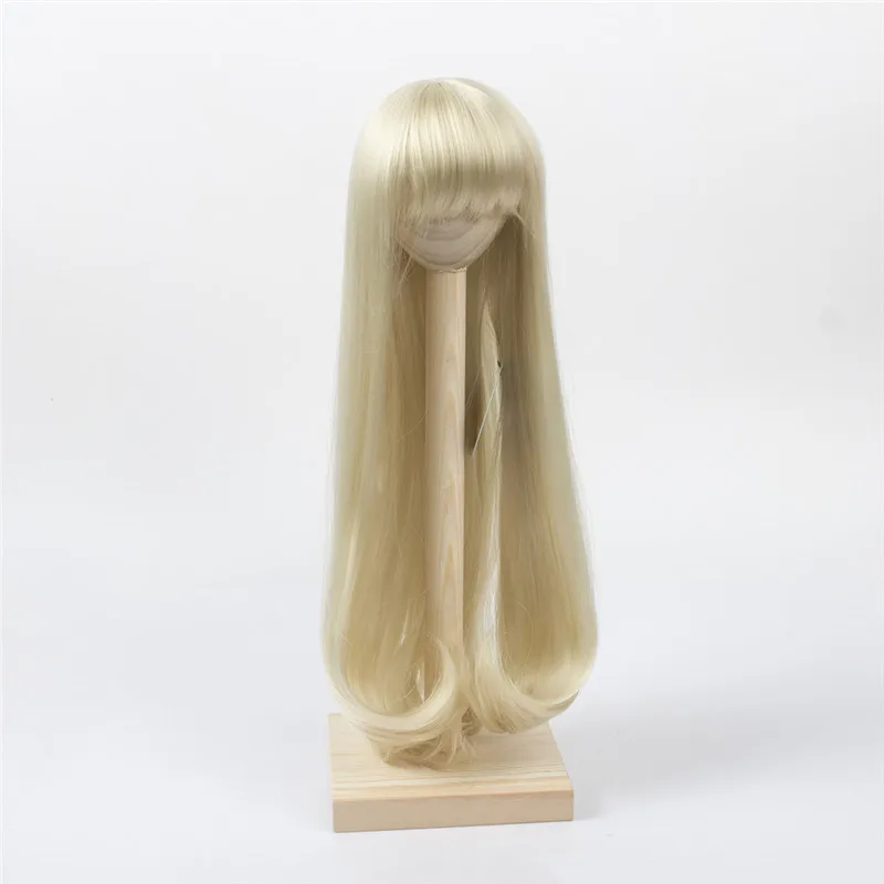 Высококачественный мягкий Шелковый парик для 1/3 1/4 1/6 BJD/SD куклы хаки коричневые парики