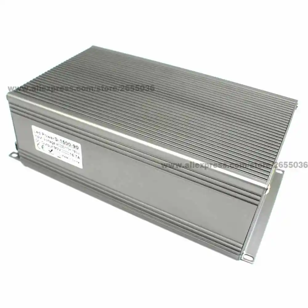 Импульсный источник питания DC90V 90V 16.7A 1500W трансформатор драйвера 110V 220V AC DC SMPS для