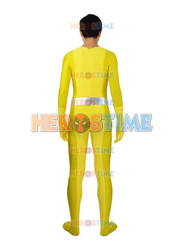 Полностью Шпионов! Alex желтый костюм спандекс Хеллоуин супергерой горячая