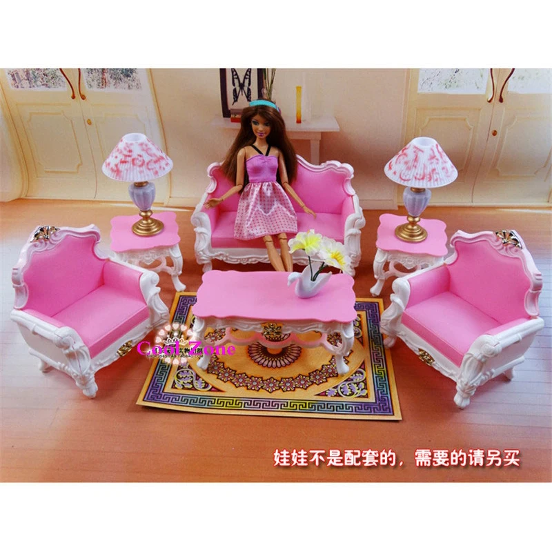 Миниатюрная мебель My Fancy Life набор для гостиной кукла Барби дом лучший подарок